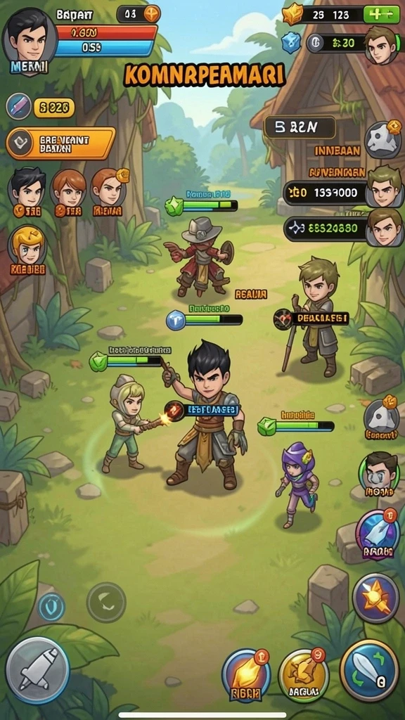 9zk - Tangkapan layar kedua: Memperlihatkan tantangan menarik dalam game.