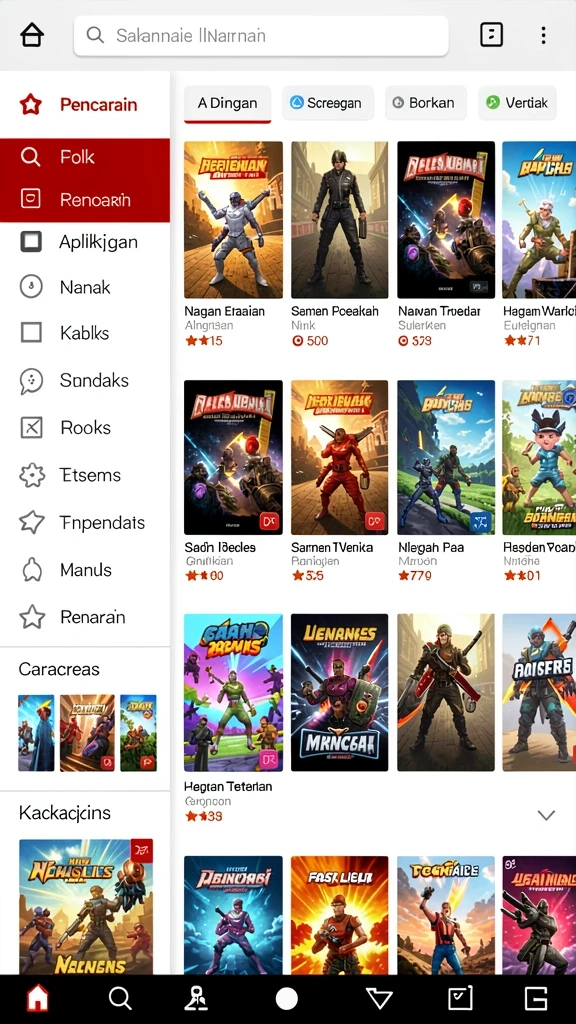 anoboy - Tangkapan layar menunjukkan grafik yang mencolok dan penuh warna.