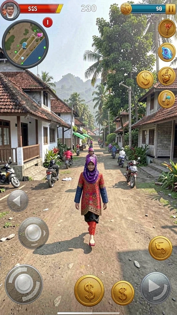 elang178 - Fitur interaksi sosial yang memungkinkan pemain berkolaborasi.