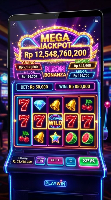 Layar utama playwin — antarmuka bersih setelah instalasi